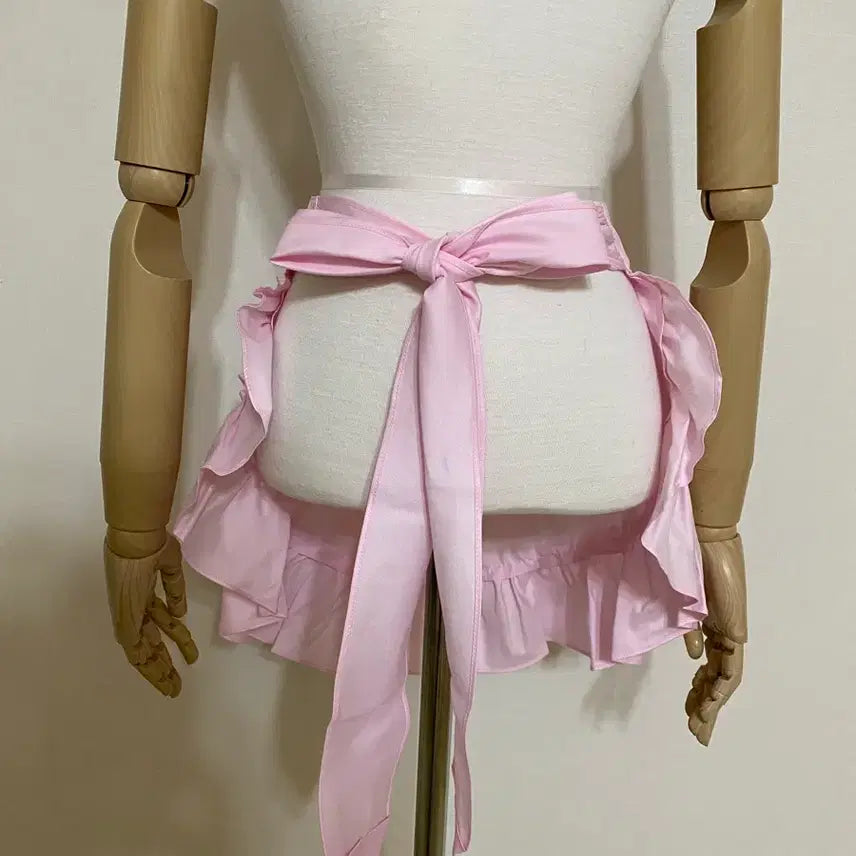 [BUNJANG] Vintage Frill Apron Maid Costume / 빈티지 에이프런 앞치마 프릴 메이드복 코스프레 히메갸루 발레코어