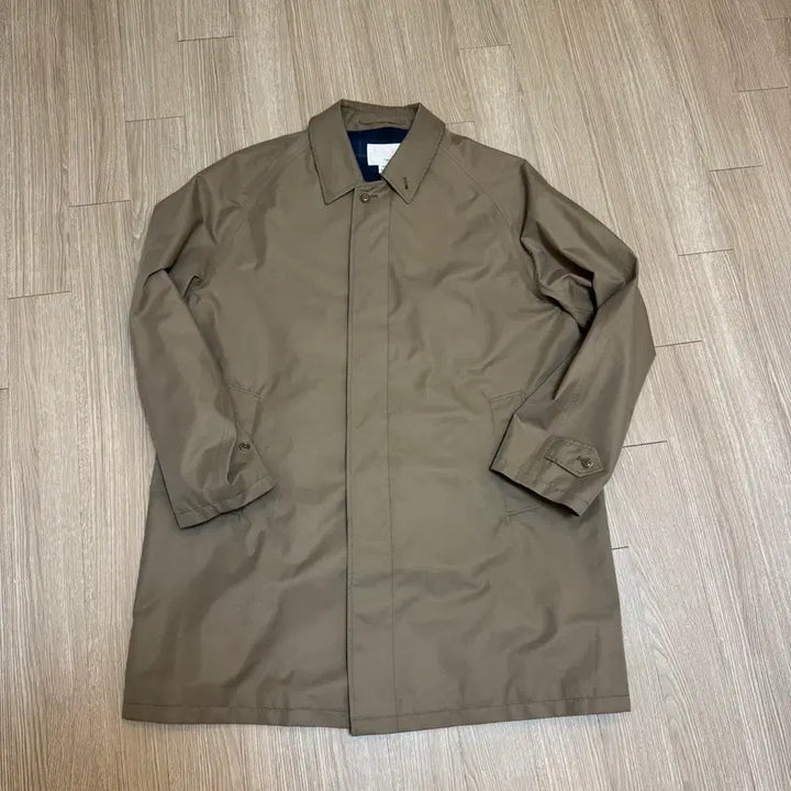 [BUNJANG] Nanamica Balmacaan Gore-Tex Beige Jacket / 나나미카 발마칸 고어텍스 베이지 XL