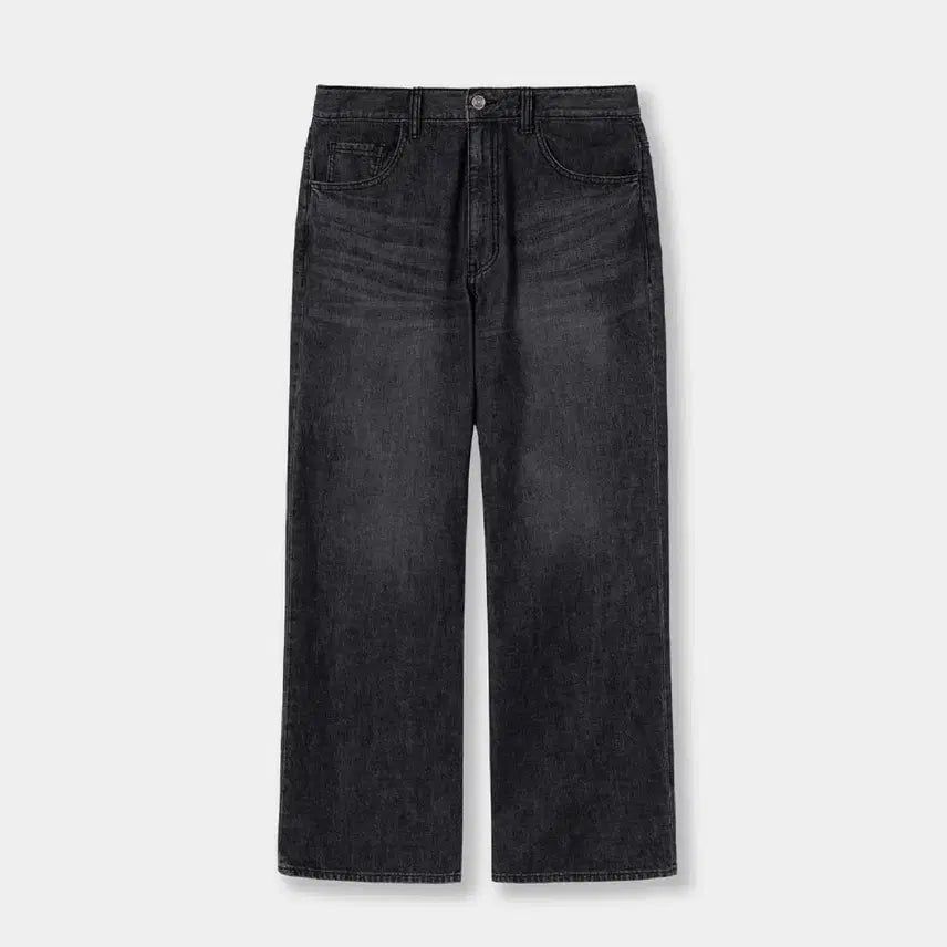 [SOLD OUT] [48] 26SS 솔리드옴므 블랙 와이드 플레어 데님 팬츠