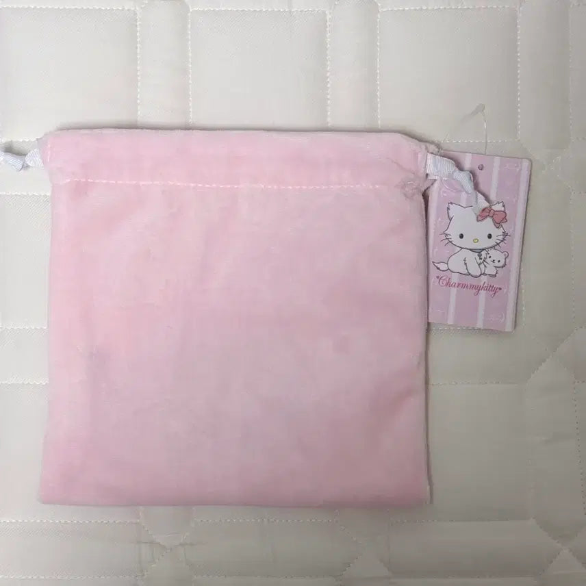 [BUNJANG] Sanrio Charmy Kitty Drawstring Pouch / 산리오 챠미키티 복조리 복주머니 조리개 파우치