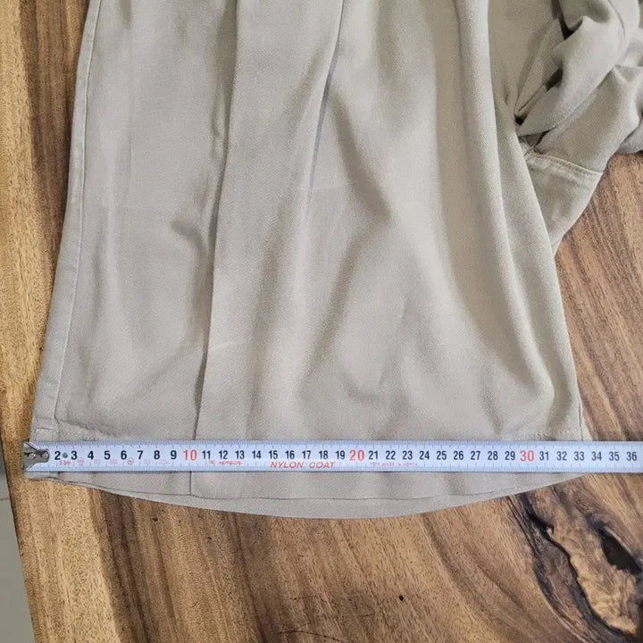 [BUNJANG] Jemut XL Beige Pleated Shorts / (새옷)Jemut XL 베이지색 핀턱 반바지