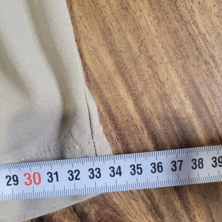[BUNJANG] Jemut XL Beige Pleated Shorts / (새옷)Jemut XL 베이지색 핀턱 반바지