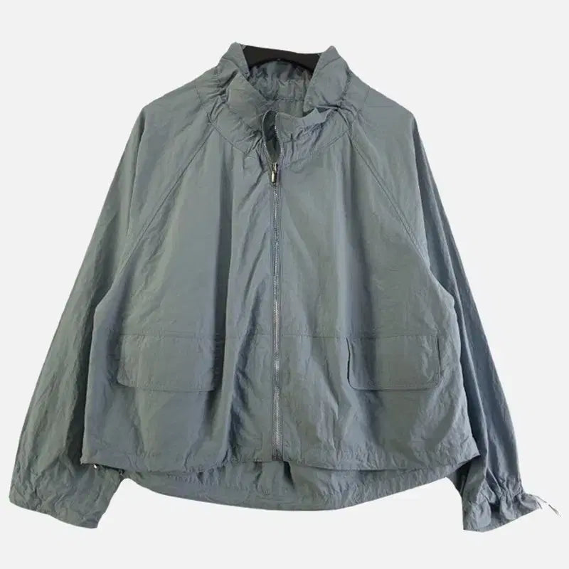 [BUNJANG] FREE M6241 Windbreaker Jacket / 여FREE 스트링 방풍 자켓 M6241