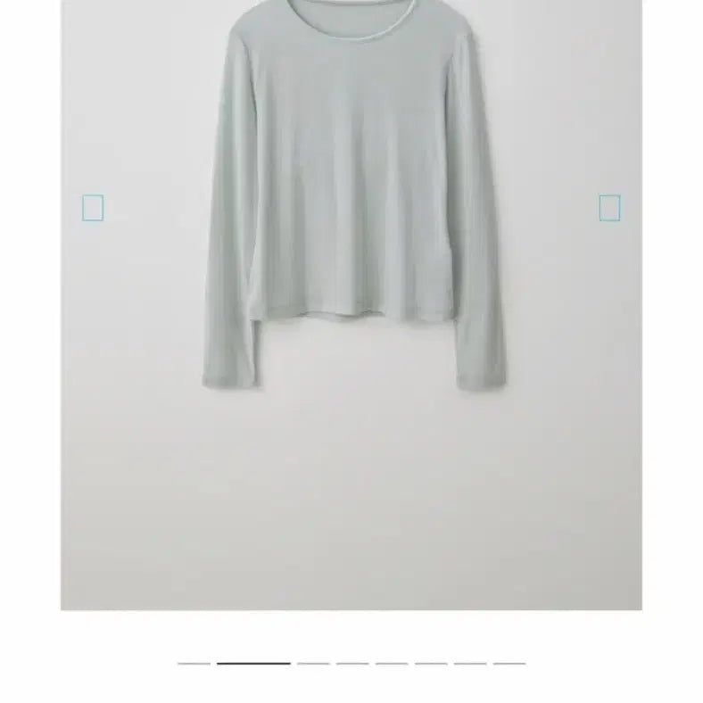 [SOLD OUT] 타낫 스무스 롱슬리브 티셔츠 민트