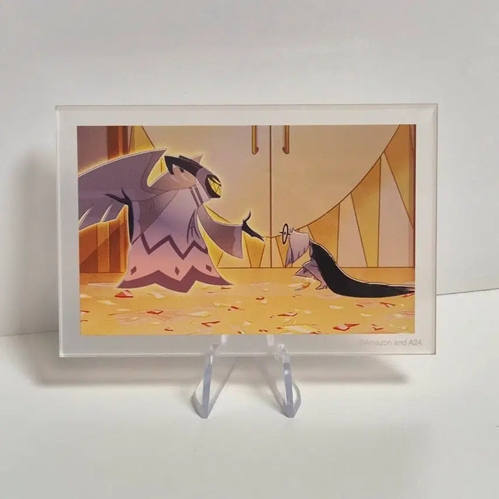 [BUNJANG] Hazbin Hotel Smile Base Cafe Adam Acrylic Card / 해즈빈호텔 스마일베이스카페 아크릴카드 아담루트