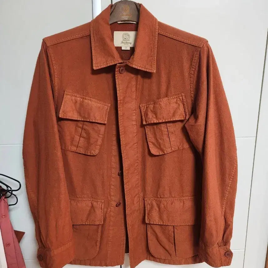 [BUNJANG] Bastong Fatigue Jacket Brick / 바스통 퍼티그 자켓 브릭 색상 M 사이즈 판매합니다.