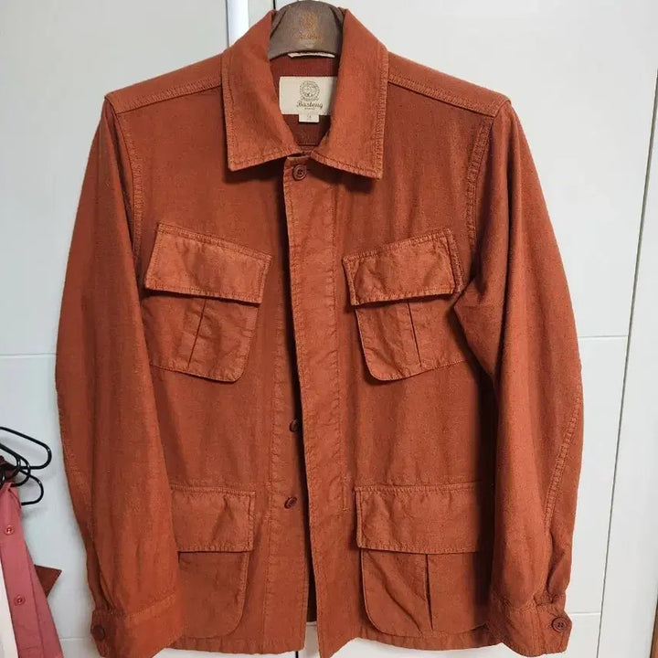 [BUNJANG] Bastong Fatigue Jacket Brick / 바스통 퍼티그 자켓 브릭 색상 M 사이즈 판매합니다.