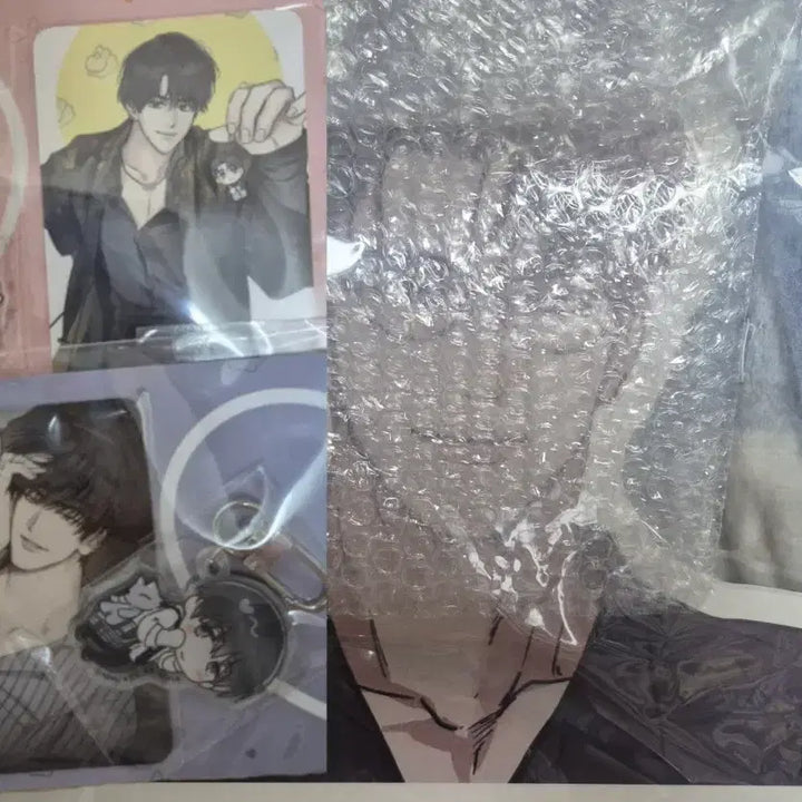 [BUNJANG] Payback Yunseo J Keyring and Hanger Bundle Set / 페이백 윤제이 키링 옷걸이 일괄