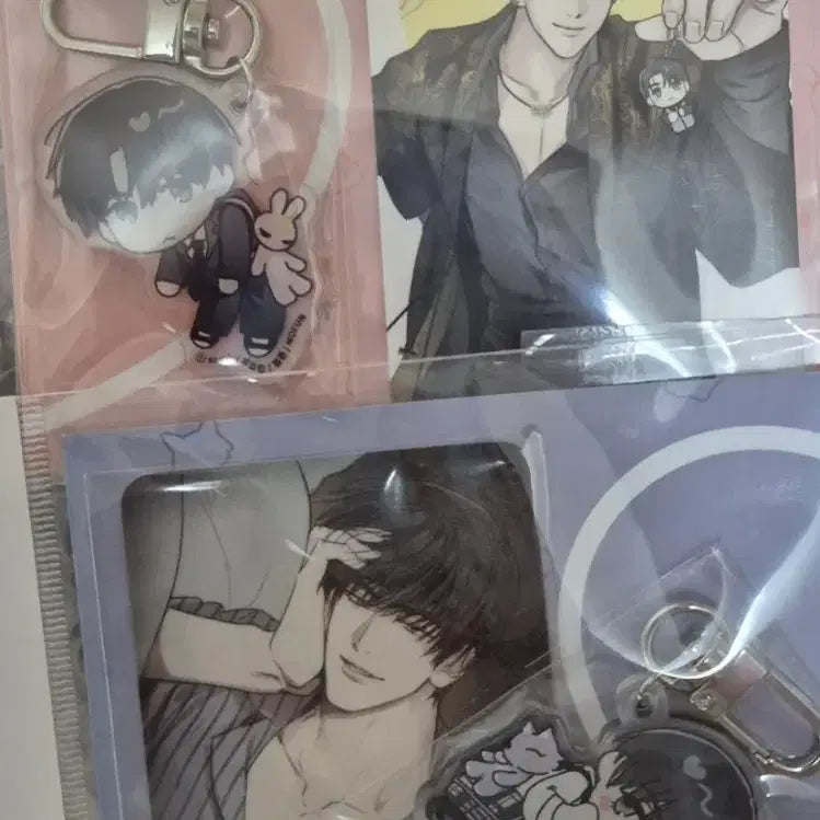[BUNJANG] Payback Yunseo J Keyring and Hanger Bundle Set / 페이백 윤제이 키링 옷걸이 일괄