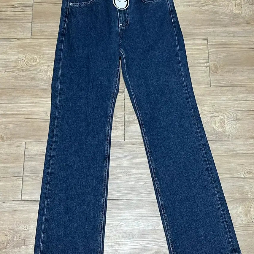 [BUNJANG] Elwood Timeless Straight Denim Indigo / 엘무드 타임리스 스트레이트 데님 인디고
