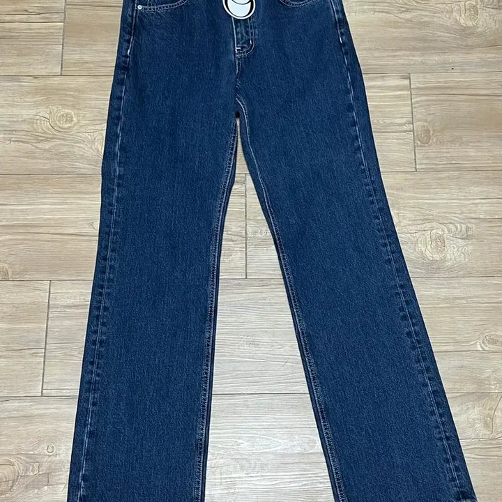 [BUNJANG] Elwood Timeless Straight Denim Indigo / 엘무드 타임리스 스트레이트 데님 인디고