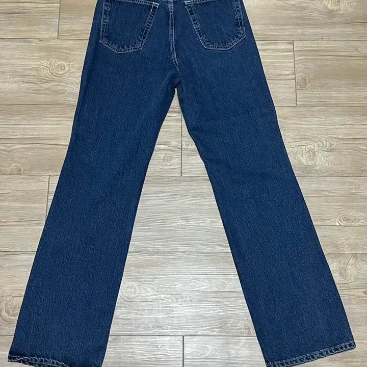 [BUNJANG] Elwood Timeless Straight Denim Indigo / 엘무드 타임리스 스트레이트 데님 인디고