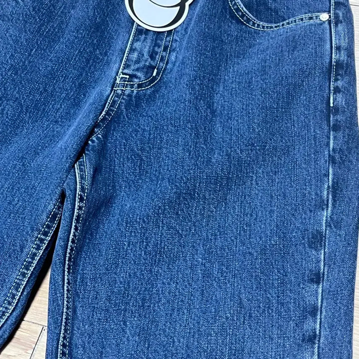 [BUNJANG] Elwood Timeless Straight Denim Indigo / 엘무드 타임리스 스트레이트 데님 인디고