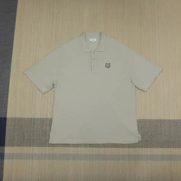 [SOLD OUT] (115-120) 메종 키츠네 남성 폭스헤드 폴로 티셔츠