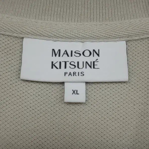 [SOLD OUT] (115-120) 메종 키츠네 남성 폭스헤드 폴로 티셔츠