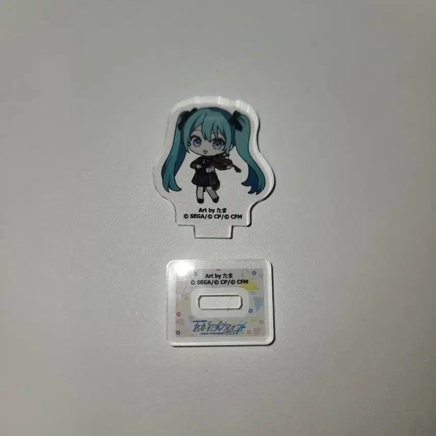 [BUNJANG] Vocaloid Hatsune Miku Mini Acrylic Stand / 희귀매물 보컬로이드 하츠네 미쿠 미니 아크릴 스탠드 프세카 세가