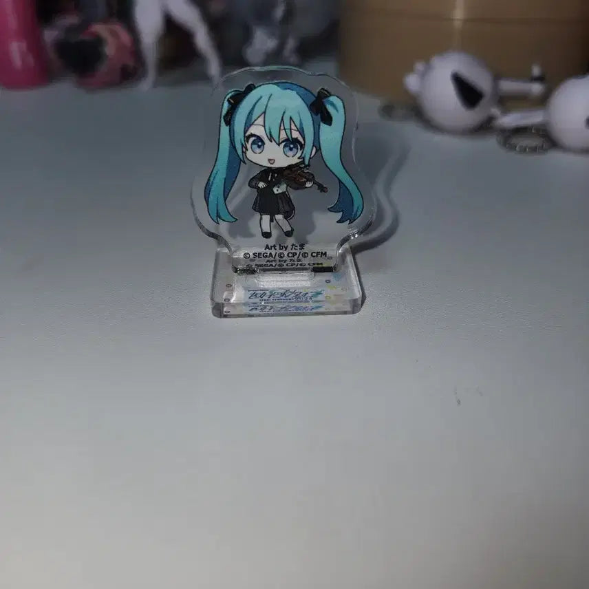 [BUNJANG] Vocaloid Hatsune Miku Mini Acrylic Stand / 희귀매물 보컬로이드 하츠네 미쿠 미니 아크릴 스탠드 프세카 세가