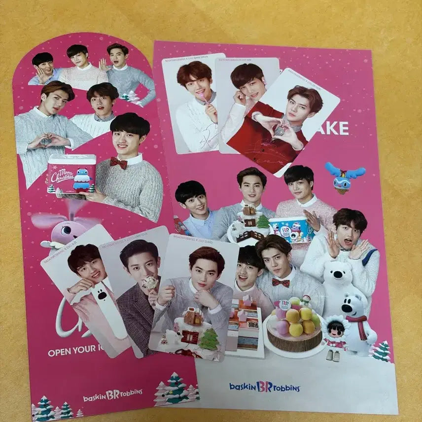 [BUNJANG] EXO Baskin Robbins Photocard / 엑소 베스킨라빈스 포카