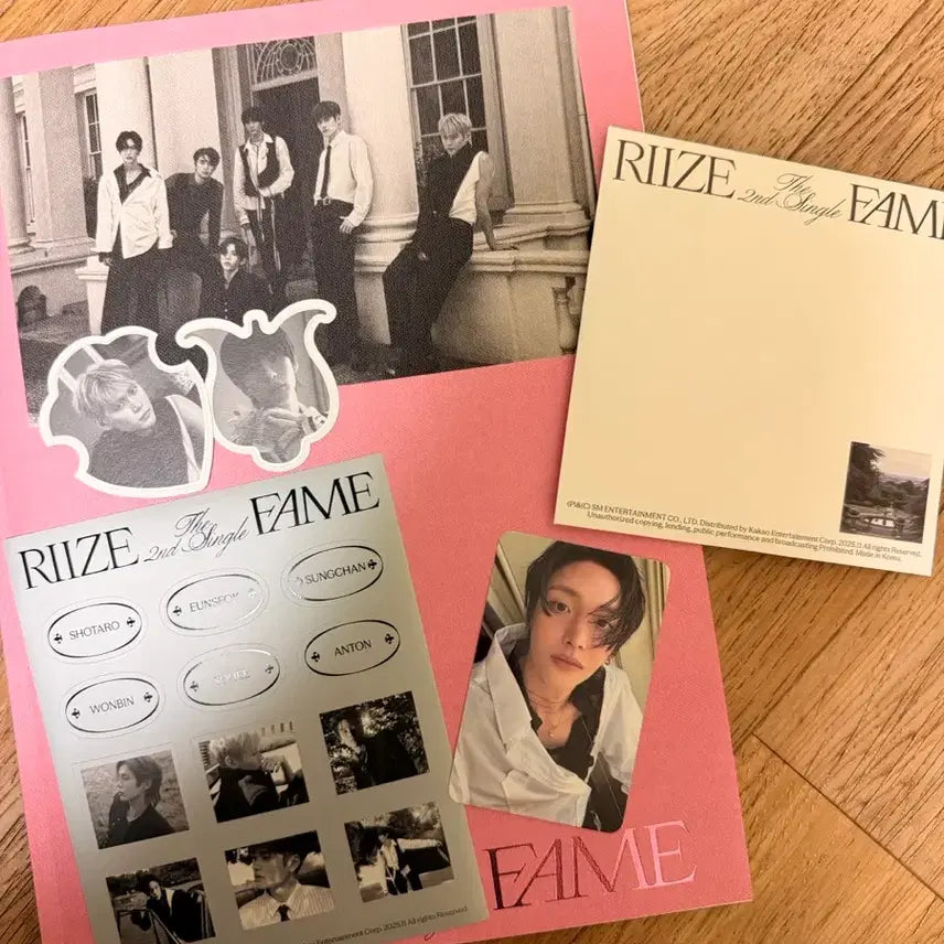 [BUNJANG] RIIZE Fame Photobook Album / 라이즈 fame Photobook Ver. 앨범