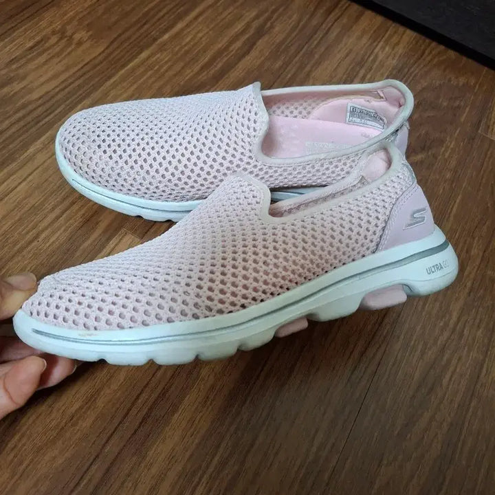 [BUNJANG] Skechers Go Walk 5 Slip-on Sneakers / 스케쳐스 고워크5 225mm 핑크