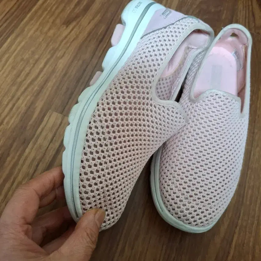 [BUNJANG] Skechers Go Walk 5 Slip-on Sneakers / 스케쳐스 고워크5 225mm 핑크