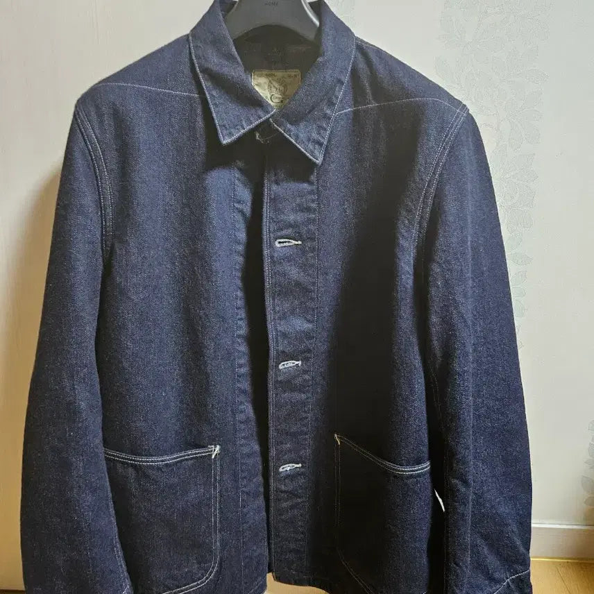 [SOLD OUT] 콜림보 Indigo S.R.Garrison Denim Jumper XL