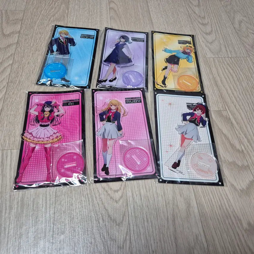 [BUNJANG] Oshi no Ko Acrylic Stand Set / 최애의 아이 아크릴 6종