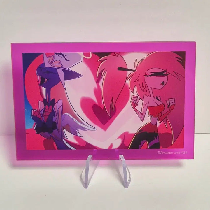 [BUNJANG] Hazbin Hotel Smile Base Cafe Acrylic Card - Vaggie / 해즈빈호텔 스마일베이스카페 아크릴카드 펜셔스 체리밤
