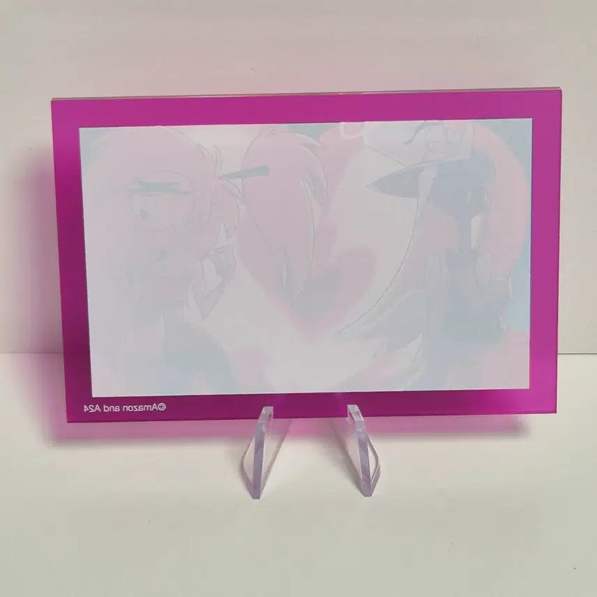 [BUNJANG] Hazbin Hotel Smile Base Cafe Acrylic Card - Vaggie / 해즈빈호텔 스마일베이스카페 아크릴카드 펜셔스 체리밤