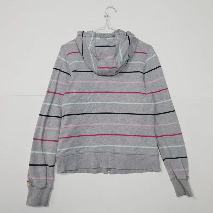 [BUNJANG] Adidas Striped Hoodie Grey / 아디다스 스트라이프 후드집업 그레이 ㅡ0123