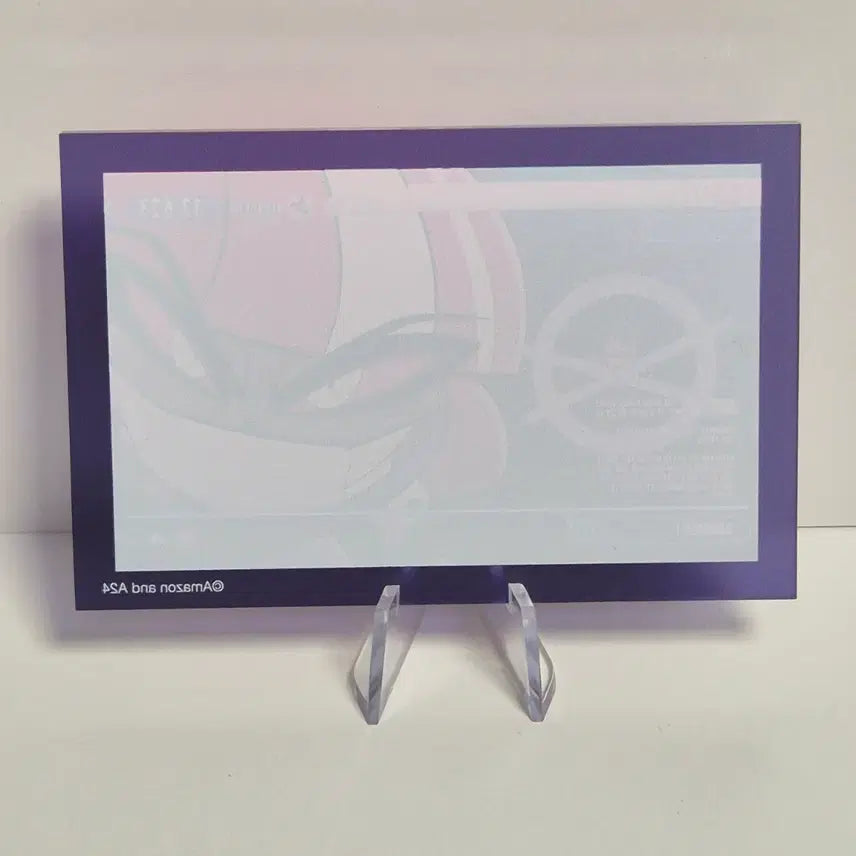 [BUNJANG] Hazbin Hotel Smile Base Cafe Acrylic Card Velvet / 해즈빈호텔 스마일베이스카페 아크릴카드 벨벳
