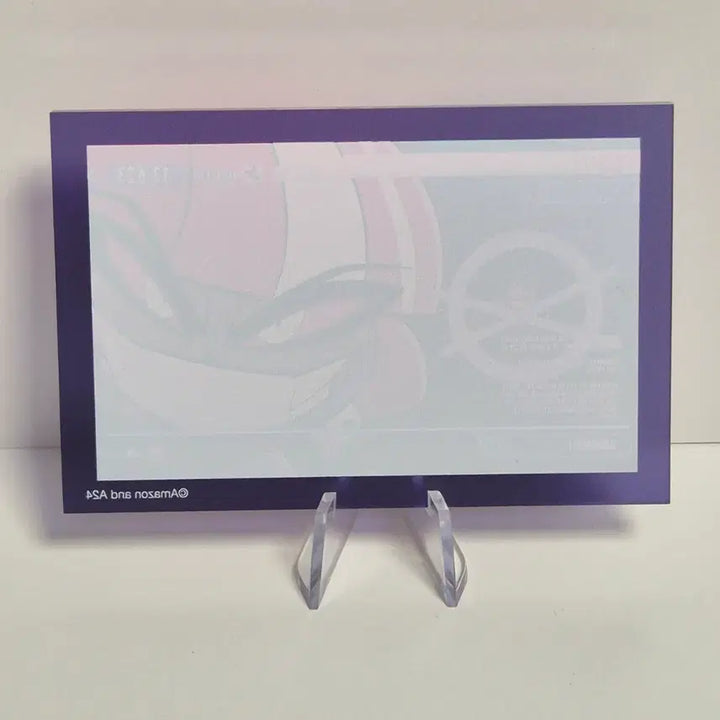 [BUNJANG] Hazbin Hotel Smile Base Cafe Acrylic Card Velvet / 해즈빈호텔 스마일베이스카페 아크릴카드 벨벳