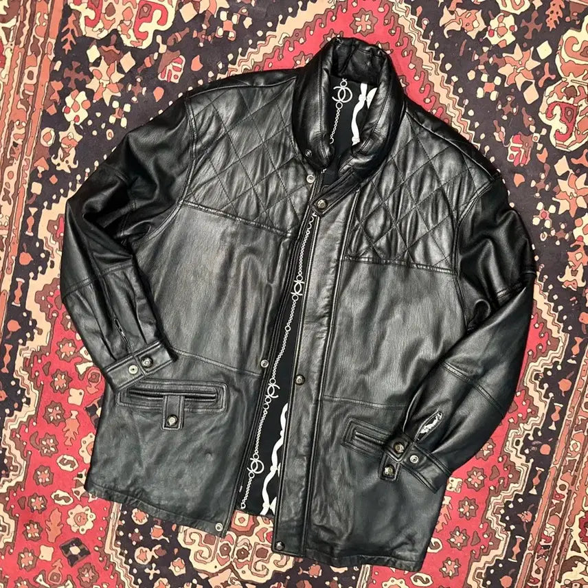 [BUNJANG] Leder Collector Leather Half Coat / 749/( XL-2XL ) 가죽자켓 가죽코트 가죽카코트 아메카지 워크웨어