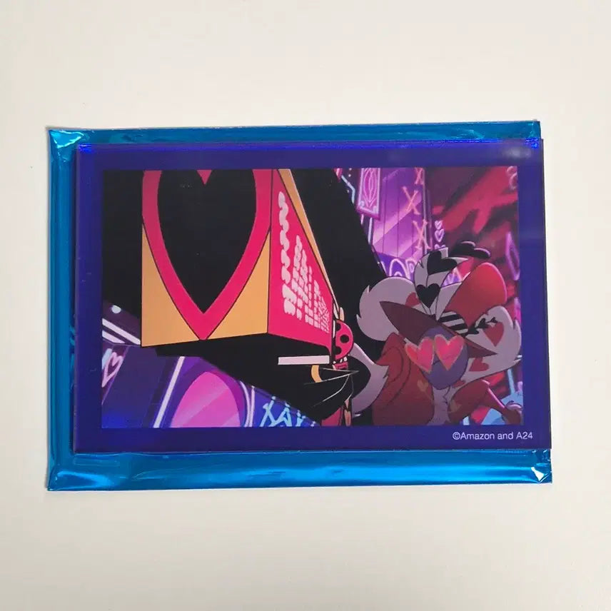 [BUNJANG] Hazbin Hotel Valentino Acrylic Card / 해즈빈호텔 스마일베이스카페 아크릴카드 발렌티노