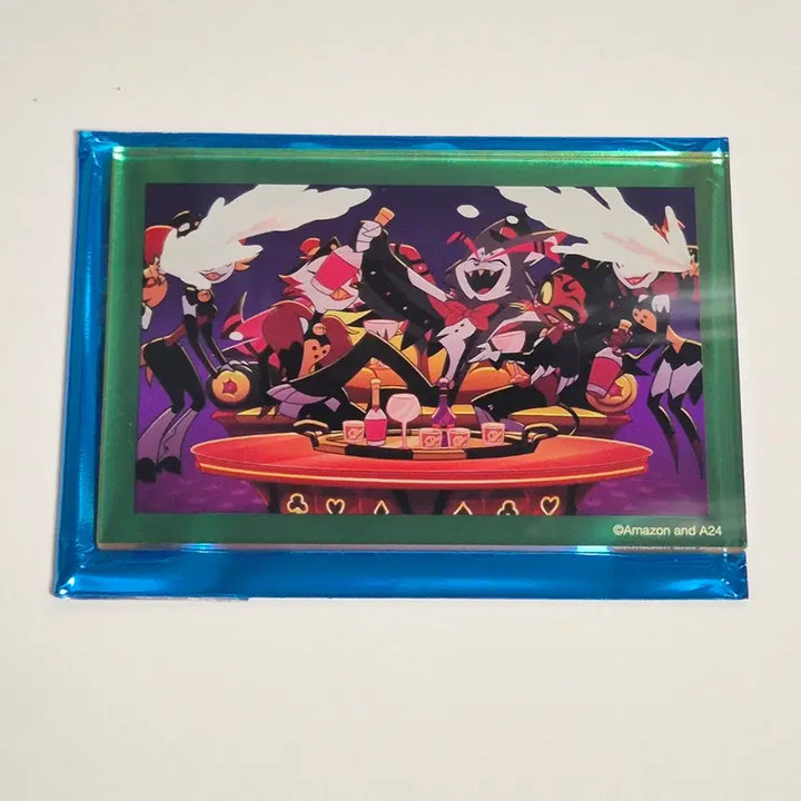 [BUNJANG] Hazbin Hotel Husk Acrylic Card / 해즈빈호텔 스마일베이스카페 아크릴카드 허스크