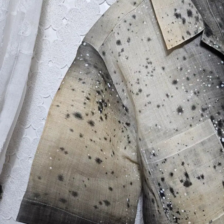 [BUNJANG] Unbranded Linen Shirt Jacket for Men / 모시 셔츠형자켓 남성100~105