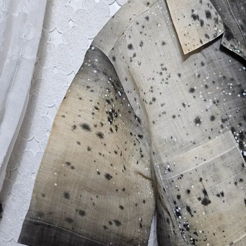 [BUNJANG] Unbranded Linen Shirt Jacket for Men / 모시 셔츠형자켓 남성100~105