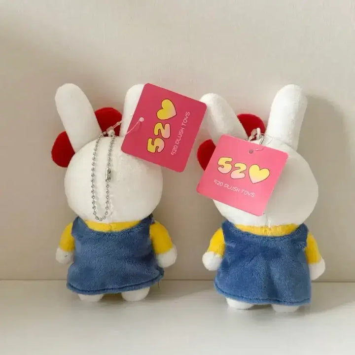 [BUNJANG] Miffy Kitty Collaboration Keyring Plush / [새상품] 미피콜라보 미피키티 키링 인형