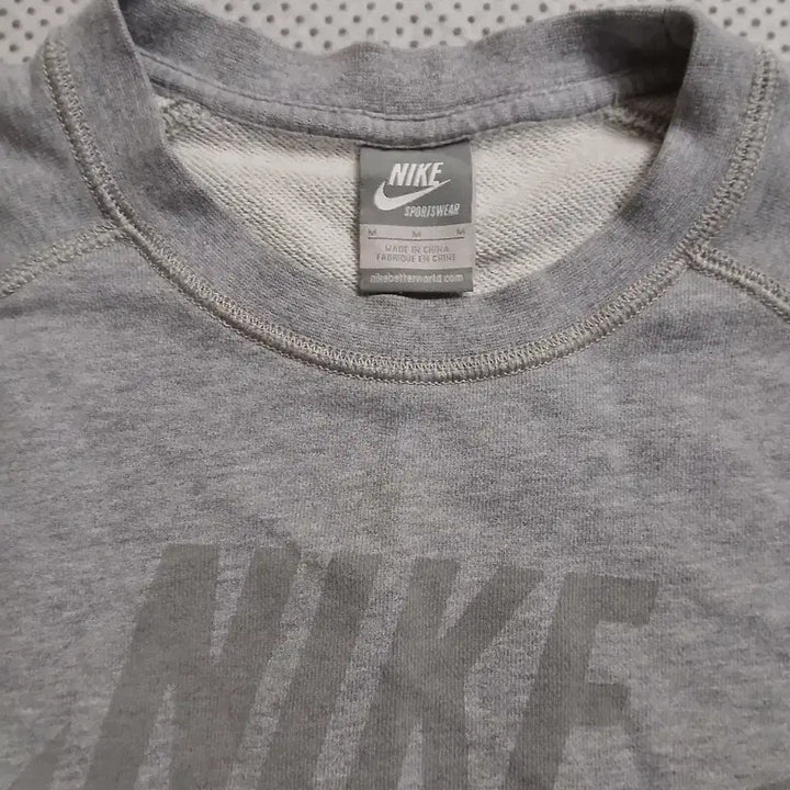 [BUNJANG] Nike Grey Sweatshirt T-shirt / 나이키 회색 맨투맨 티셔츠
