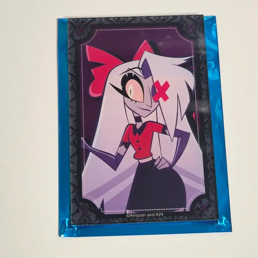 [BUNJANG] Hazbin Hotel Smile Base Cafe Acrylic Card - Vaggie / 해즈빈호텔 스마일베이스카페 아크릴카드 배기