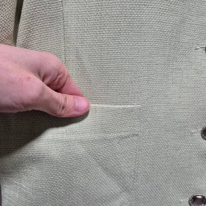 [BUNJANG] Jellpe Short-Sleeve Jacket - Melon Color / (세일)(새상품)jellpe 반팔 자켓 메로나색상