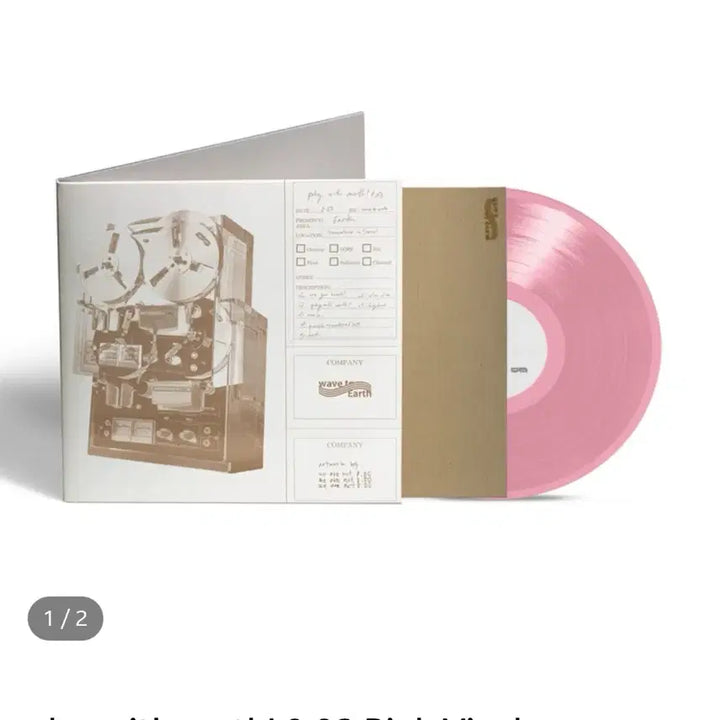 [BUNJANG] Wave to Earth Play With Earth! 0.03 Pink Vinyl (Sealed) / 웨이브투어스 Play With Earth! 0.03 핑크 바이닐 미개봉