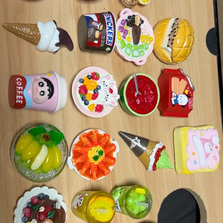 [BUNJANG] Food Model Refrigerator Magnet Set / 음식 모형 냉장고 자석 세트 마그넷 판매합니다