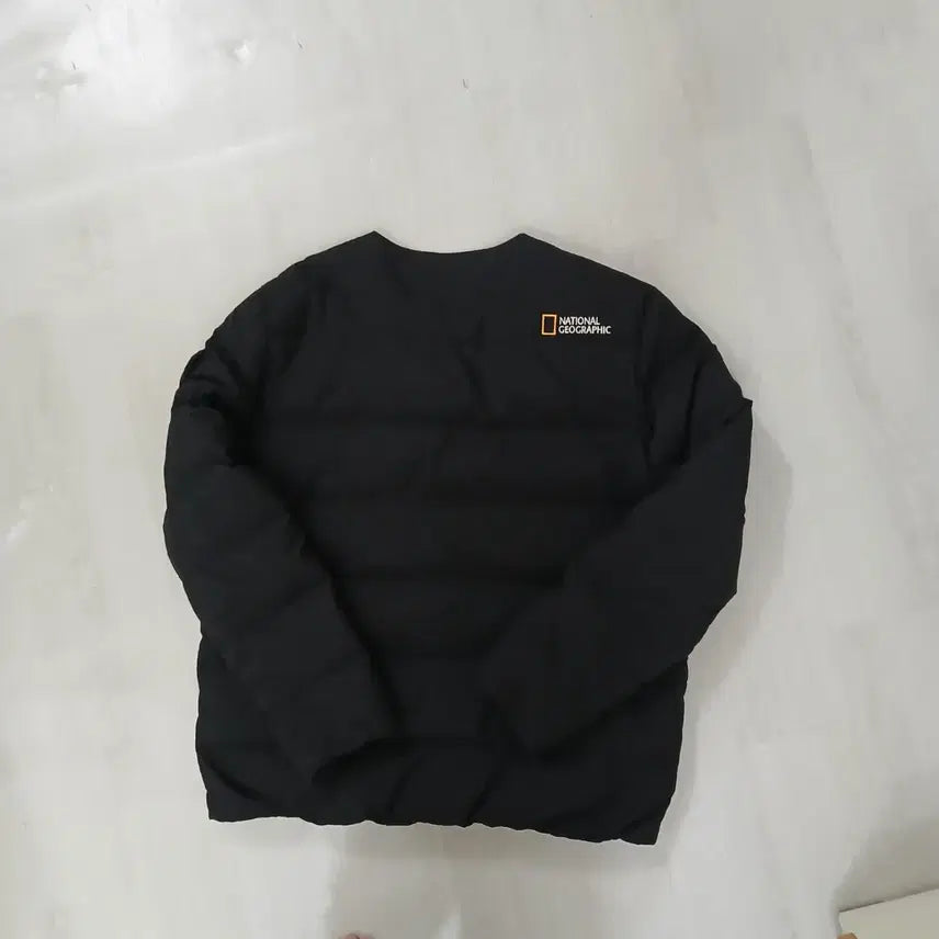 [BUNJANG] National Geographic Lightweight Padded Jacket Black 110 / 내셔널지오그래픽 경량 패딩 블랙 정품 110