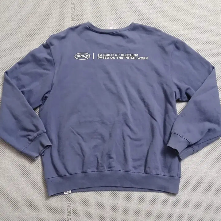 [BUNJANG] Mmlg Sweatshirt T-Shirt Blue / Mmlg 맨투맨 티셔츠 블루