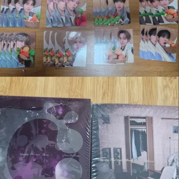 [SOLD OUT] (세트)크래비티 미개봉 앨범 + 미공포 포카 9장