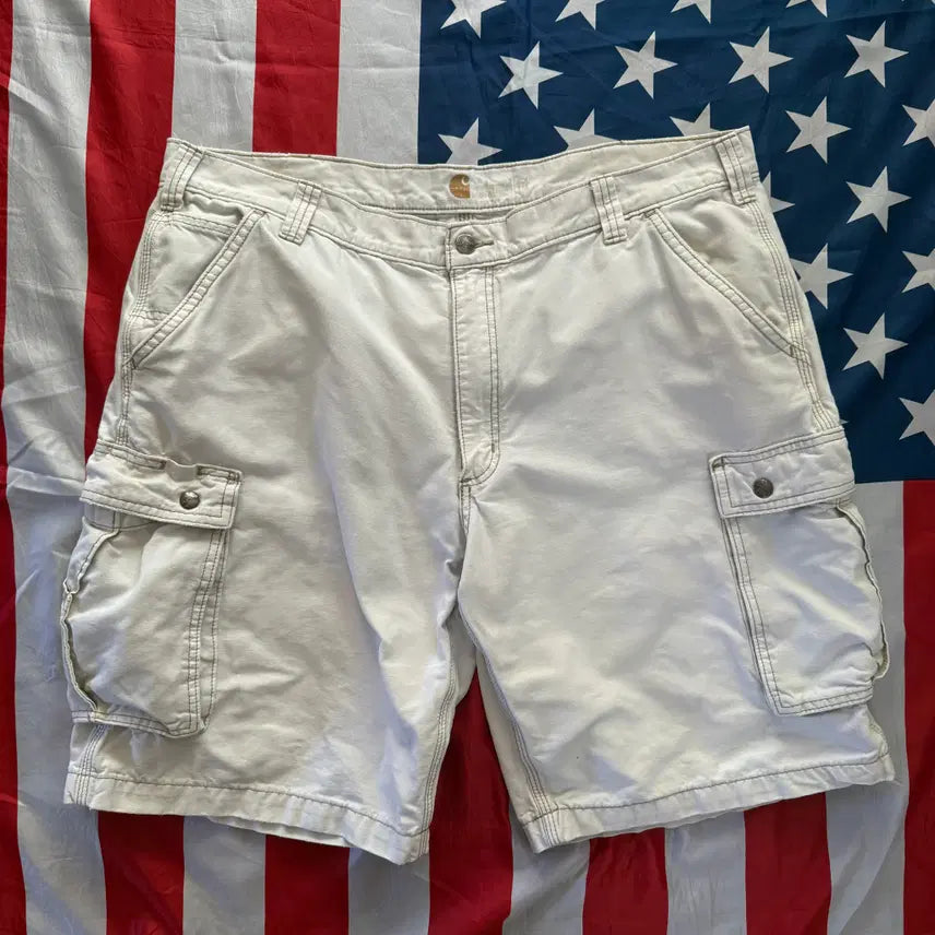 [BUNJANG] Carhartt Carpenter Work Pants Shorts C-8 / [Carhartt] 칼하트 카펜터 워크팬츠 반바지 c-8