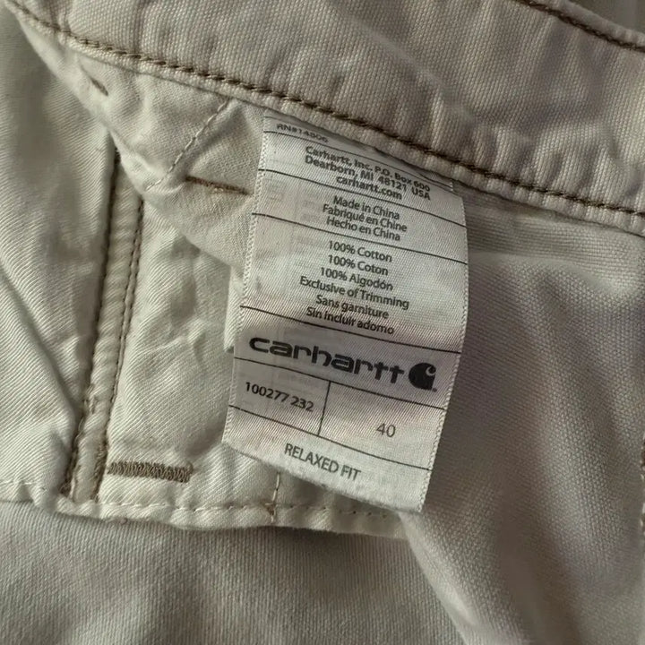 [BUNJANG] Carhartt Carpenter Work Pants Shorts C-8 / [Carhartt] 칼하트 카펜터 워크팬츠 반바지 c-8