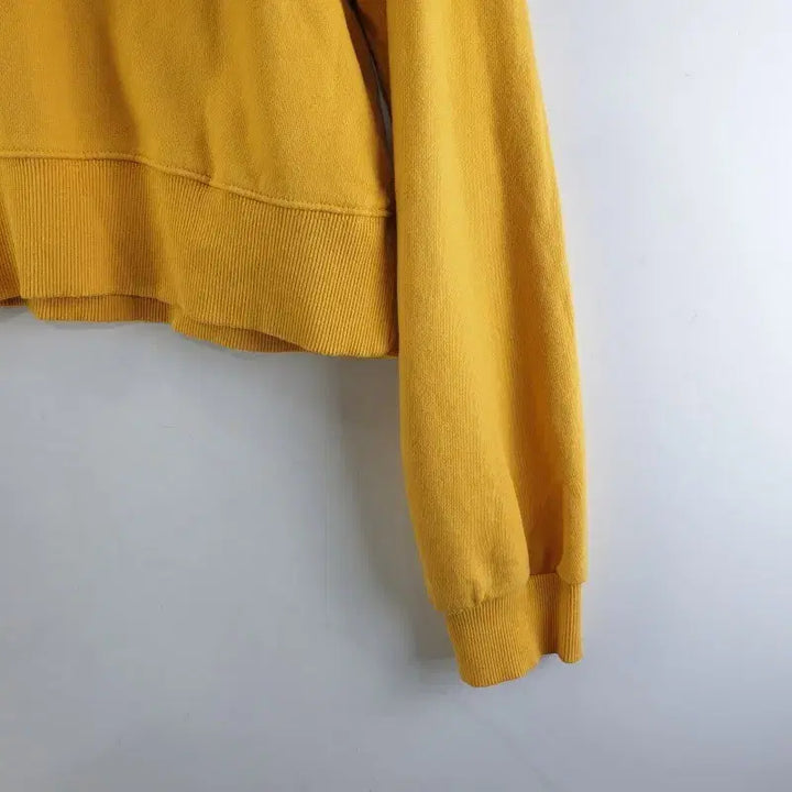 [BUNJANG] FREE Lettering Hoodie Yellow / 여FREE 레터링 후드티 옐로우 M6223