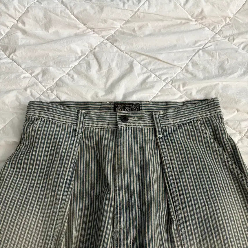 [BUNJANG] Capital Liberty Hickory Fatigue Pants / [3] 캐피탈 리버티 히코리 퍼티그 배기 팬츠